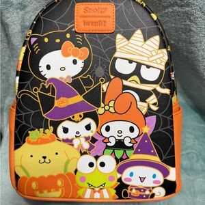Loungefly Hello Kitty And Friends Halloween Mini Backpack NWT